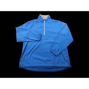 SLV Men's M Southern Tide T3 Cabana Admiral 1/4 Zip Jacket Pullover Windbreaker